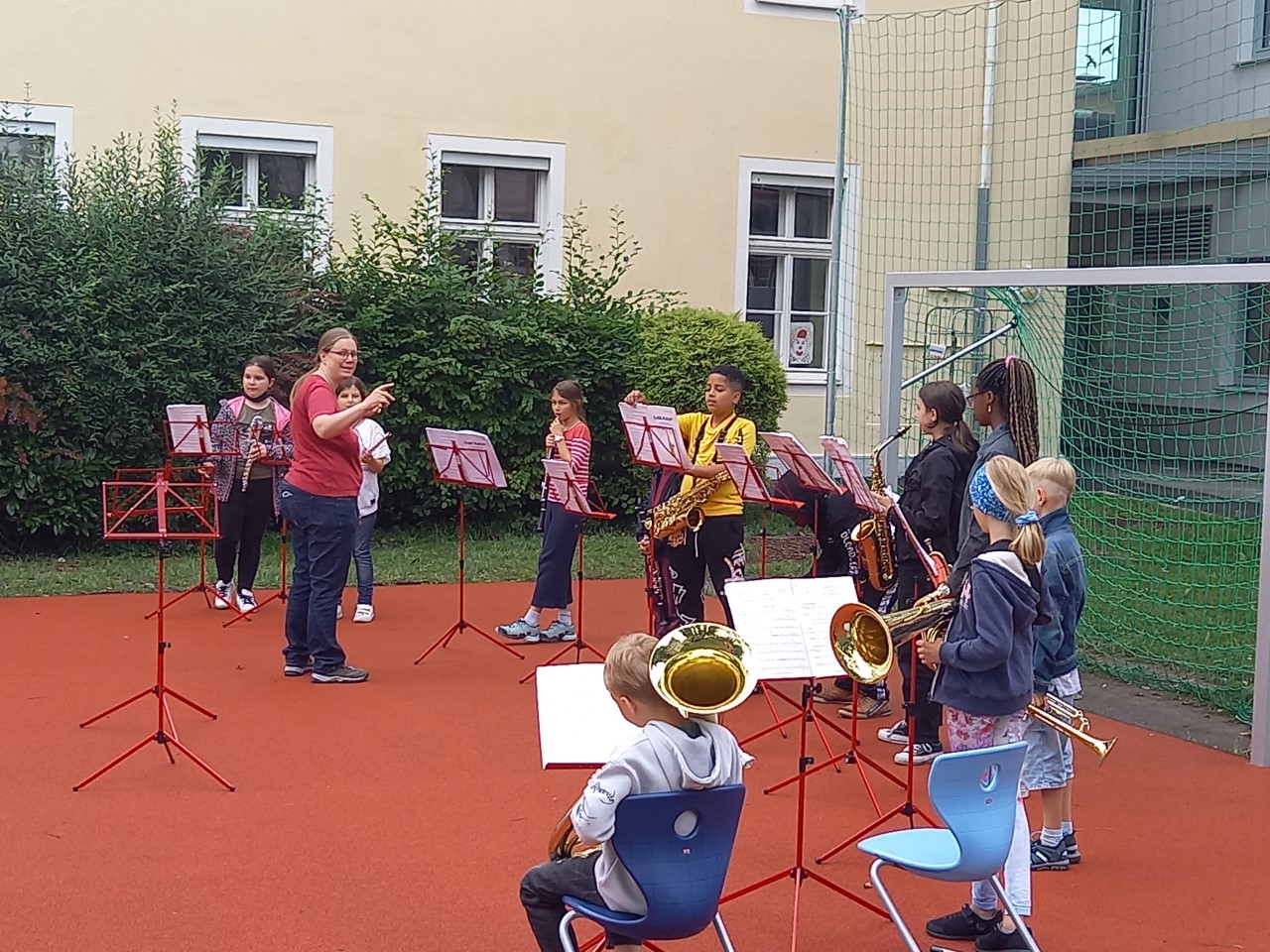 bläser fensterkonzert